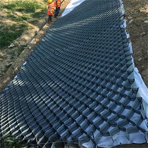 WLCGYD Stabilisateur de Gravier Grille Géo Grille De Stabilisation De Gravier, Géogrilles pour Chemins en Pente Et Pavage Au Sol pour Retenir l'herbe Et La Terre(13x21ft/4x6.5m)