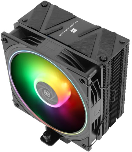 TR-Thermalright Assassin Spirit 120 EVO CPU Air Cooler, 4x6mm Heat Pipes,TL-S12-S PWM Fan CPU Cooler with S-FDB Bearing-Quiet,156mm High, for AM4/AM5,Intel lga1700/1851/1150/1151/1200