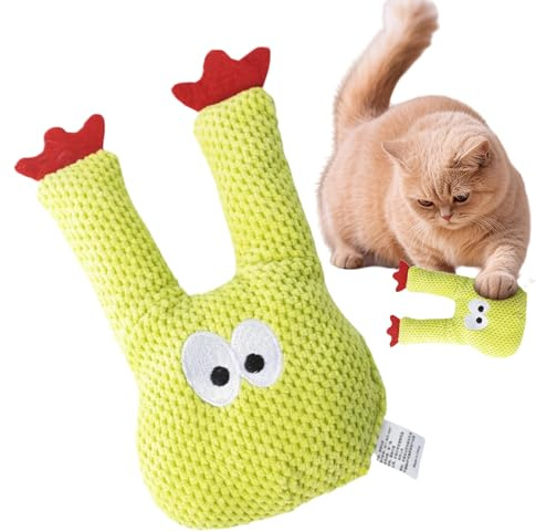 Jlkegfdf Katzenminze, Plüsch-Kauspielzeug, Kaktus-Design, Anreicherungsspiel für alle Rassen, Langeweile, zur Vermeidung von Langeweile, zu Hause, nach dem Essen
