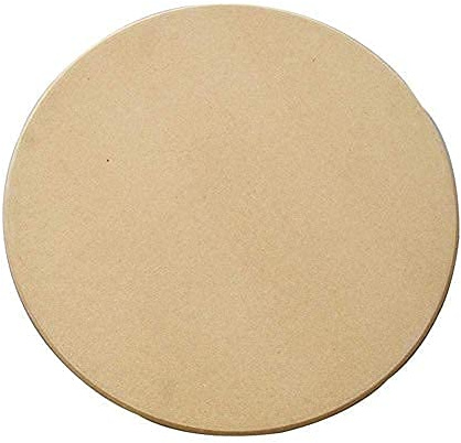 Round Pizza Stone - Cordierite Pizza Baking Tray for Oven & Grill (28 CM) - Perfect for Crispy Crusts and Delicious Homemade Pizzas