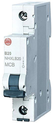 20A singolo polo B curva MCB | Interruttori magnetici termici, 1 X Qtà - NHXLB20