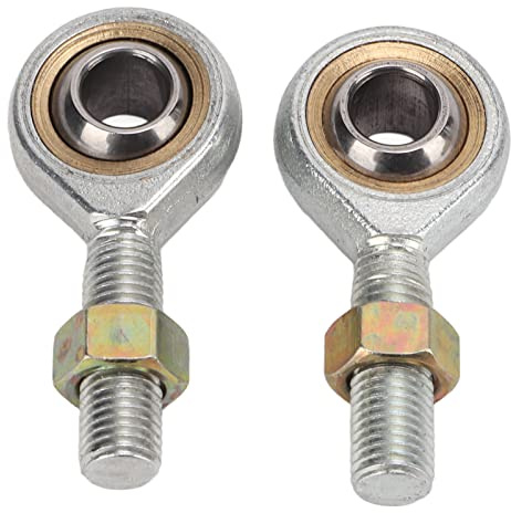 2 Piezas de Rótula de Barra de Acoplamiento, Cojinete de Junta de Extremo de Barra Izquierda Derecha M10 Reemplazo para ATV Modificado de Cuatro Ruedas Quad Go Kart Piezas de recambio