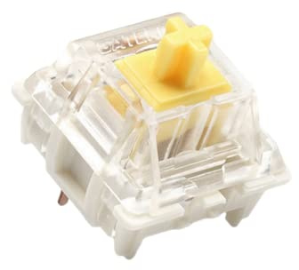 Interruptores de Tecla Gateron ks-9 Pro Switch para Teclados Mecánicos | Plate Mounted | Prelubricado ( Gateron PRO Yellow , 65 Piezas )
