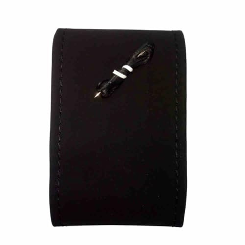 AUTOKLEIDUNG Lenkradbezug zum Schnüren Alcantara-Optik für Lenkrad Durchmesser 37-38 cm Schwarz