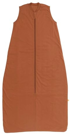 schlummersack Kinder Schlafsack Baby ganzjährig 150 cm Karamell | Ganzjahresschlafsack Kinder 2.5 Tog Baby Schlafsack ganzjährig | Ganzjahres Schlafsack Kind