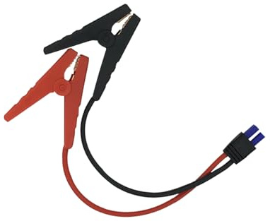 CGEAMDY EC-5 Ersatz-Starthilfekabel, Tragbare Starthilfe-Clips EC5 Ersatz-Starthilfekabel Krokodilklemme, Automotive Notfall Booster Klemme Kabel Ersatz Krokodilklemme