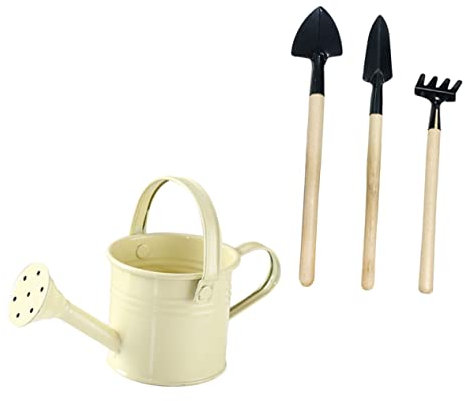 BESPORTBLE 2ensembles Outils De Jardinage Multifonctions Truelle Râteau Et Arrosoir pour Plantes Intérieur Et Extérieur Décoratif Et Pratique
