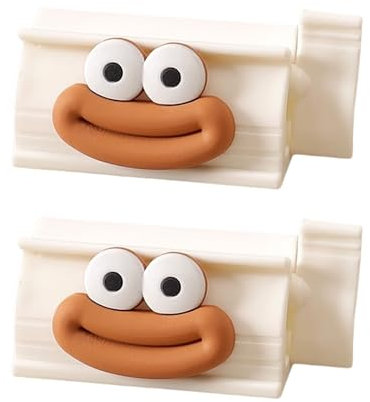 alloneslife Lot de 2 presse-tubes roulants avec poignée givrée pour distribution de dentifrice et réduction des déchets