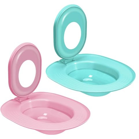 Wiederverwendbares Katzen-Toilettentrainer-Set, Toilettentraining für Katzen, einfacher Katzen-Urinal-Sitztrainer, praktischer Reiniger, Katzen-Badezimmer-Trainer 15,35 x 14,37 Zoll für Katzen, Hausti