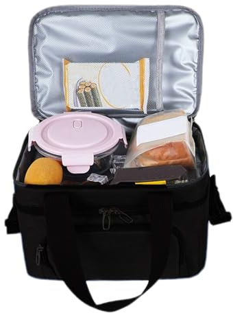Sac Thermique - Sac Grand Sac à Déjeuner Isotherme | Sac Réfrigérateur Sac Thermique pour Hommes Sac Thermique Souple Ceinture Réglable Récipient Alimentaire Grande Capacité pour Hommes