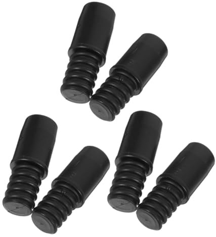 SOIMISS 6pcs Threaded Connector Mop Handle Tips for Extension Poles Easy to Install