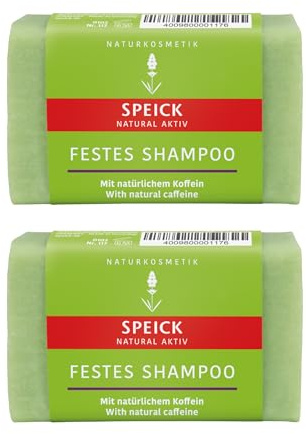 Speick Natural Aktiv Festes Shampoo mit natürlichem Koffein (120 g (2 Stück))