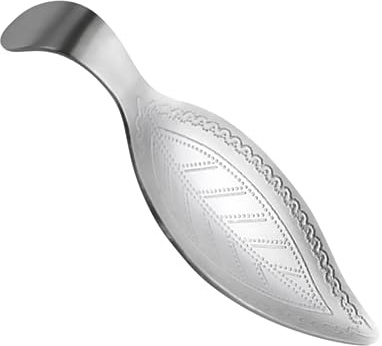 VERDANVERSE Cuillère à Thé Acier Inoxydable Cuillère Doseuse Forme pour Tisanes et Thés Vrac Pratique et Décorative