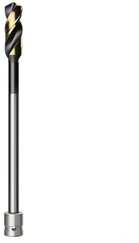 Filteilect Juego de 6 brocas de mango pequeño, broca extendida para madera para llave eléctrica, aleación de alta dureza para brocas HSS con revestimiento avanzado, tamaños de agujero de 12/14/16/20