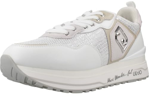 Liu Jo Sneakers à Plateforme en Mesh avec Paillettes