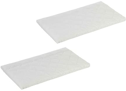 Alvi Beistellbettmatratze 50 cm x 90 cm/Baby-Matratze für Beistellbett & Wiege/Bezug 100% Baumwolle/atmungsaktiv