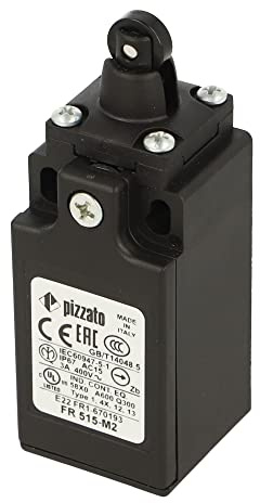 FR 515-M2 | PIZZATO LIMIT SWITCH, PLASTIC, ROLLER PISTON PLUNGER, 1NO 1NC SNAP ACTION, M20 CONDUIT ENTRY