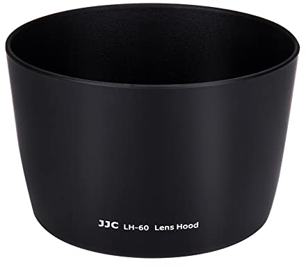 JJC Replacement ET-60 Reversible Bayonet Lens Hood for Canon RF 75-300mm F4.0-5.6/ EF 75-300mm F4-5.6 III/EF 75-300mm F4-5.6 III USM/EF-S 55-250mm F4-5.6 IS/EF-S 55-250mm F4-5.6 IS II (58mm)