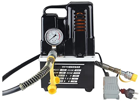 QQ-700 / GYB-63D Pompa for olio idraulica portatile 2L Pompa idraulica elettrica ultra-piccola 3700R / min Pompa ad alta pressione ULTRA 110V / 220V SUNBING