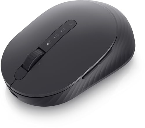 Dell Pro Premium Kabellos Maus MS7421W, Wiederaufladbar, 2,4 GHz RF | Einstellbare DPI 1000–4000, 7 Tasten, 6 Monate Akkulaufzeit, Graphite Black, Wireless mouse, Rechargeable wireless mouse