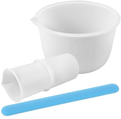TOPPERFUN 1juego Tazas Medidoras Para Mezcla De Epoxi Utensilios De Manualidades Diseño Para y Mezcla De Pigmentos