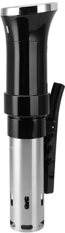 Vakuum-Präzisions-Tauchthermostat, Tragbarer 1100-W-Sous-Vide-Kocher aus Edelstahl, Präzisionskocher mit Genauer Temperatur, Extrem Leise, IPX7 Wasserdicht für den Küchengebrauch