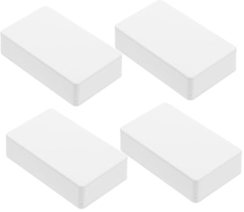 Angoily Coffret De Rangement Secret En Plastique Noir Lot De 4 Avec Fausses Prises Cachées Pour Bijoux Et Objets De Valeur