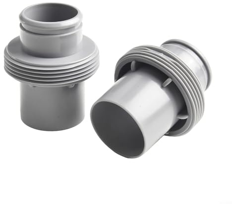 Alanmoship Adattatore per pompa filtro a sabbia per piscina fuori terra da 1,5 pollici 38 mm raccordo per tubo flessibile P61656 P6916ASS16 ricambio per clorinatore per acqua salata compatibile con