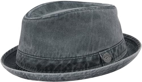 Chillouts Unisex Sligohatt hatt, blue washed, 58-60