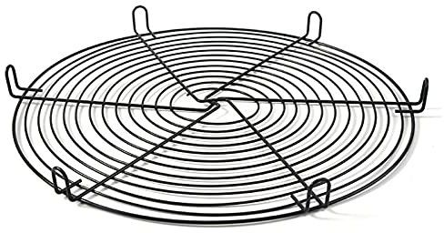Grille de Refroidissement Ronde antiadhésive pour gâteaux, Grille de Refroidissement en Fil d'acier Inoxydable, Plateau métallique pour la Cuisson, Le Gril, Le Refroidissement,