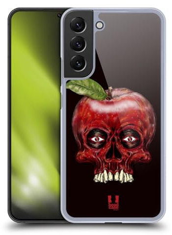 Head Case Designs Mela Teschi di Frutti Custodia Cover Dura per Parte Posteriore Compatibile con Samsung Galaxy S22+ 5G
