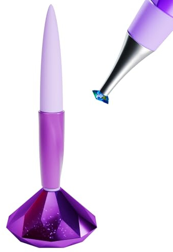 Picmondoo Flow Pen – Diamond Painting Stift ohne Wachs & Luftdruck | Geräuschlos | Patentierte Mikrotechnologie | Kein Strom, kein Nachfüllen, keine Klebereste | für alle Steinarten | Made in Germany