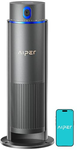 Aiper IrriSense 2 Smartes Bewässerungssystem, Mehrzonen-Bewässerungsgerät mit App-Steuerung, intelligenter Zeitplanung und Regensensor für Rasenflächen bis 446 m²
