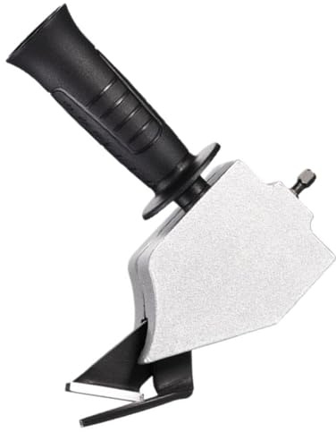 Accesorios de corte de chapa, tijeras de vástago hexagonal resistentes, accesorios de perforación fáciles de usar para cortar chapa, herramientas de techado