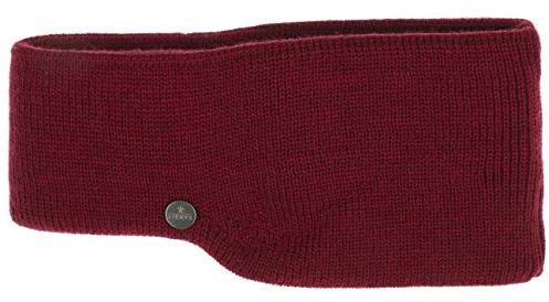 LIERYS Fine Merino Stirnband Damen/Herren/Kinder (7,5-10 cm breit) - Made in Germany - mit Merinowolle - Ohrenwärmer gefüttert mit Baumwolle - One Size (53-60 cm) - Herbst/Winter