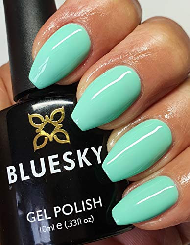 Bluesky GEL POLISH GROOVY GREEN LIGHT MINT GREEN DC105 Nail UV LED Soak Off 10ml