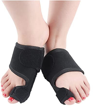 ALINZO Bunion Corrector für Frauen (4 Stück), Hallux Valgus Big Toe Separators Straightener, Orthopädische Bunion Relief mit Hammer Toe Splint Pad