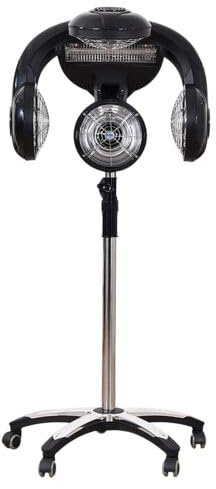 awolsrgiop Trockenhauben für Haare, 220V 1400W Haartrockner Haartrockenhaube Trockenhaube Salon Friseur Timer Haube Ständer / 137-164cm Höhe Einstellbar