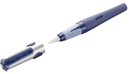 Pelikan Füller Pelikano structure für Linkshänder, Blue, Feder L, 824538