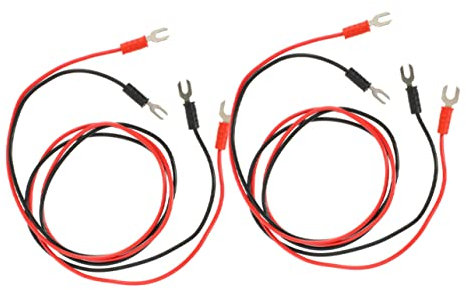 CIMAXIC 4pièces Câble De Pour Phonographe Cuivre Lot De Cordons De Test Pour Platines Magnétiques Câble De Pour Alimentation Phonographique