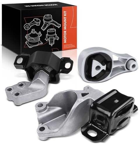 Frankberg Lot de 3 paliers de moteur avant compatibles avec Fortwo Cabrio 450 0,7 l 0,8 l 2004-2007 Fortwo Cabrio 451 0,8 L 1,0 L Electric 2007-2024 - Remplace 1322200248