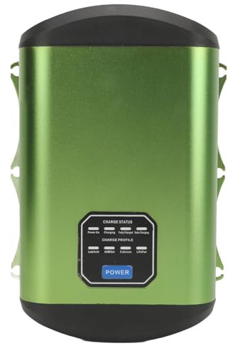 Chargeur de Batterie 40A Boat, Charge en Plusieurs étapes, Courte-Circuit, Régulateur MPPT pour Les VR, Camions, Campeurs, Remorques avec Générateurs AC, Panneaux Solaires