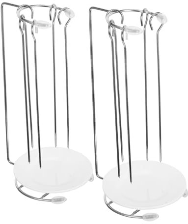 FONDOTIN 2ensembles Supports De Suspension Acier Inoxydable Pour Barbecue Support Pour Aliments Lot De