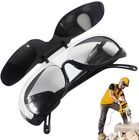 Generico Occhiali Da Saldatura Auto Oscuranti | Occhiali Protettivi Auto Oscuranti Per Saldatura,Lenti Antigraffio Attrezzatura Protezione Occhi Uomo Donna Taglio Smerigliatura Tig