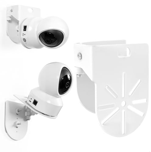 Cámara de Vigilancia, Soporte Camara Vigilancia, Soporte Camara Tapo Camara Videovigilancia WiFi Bracket Ajustable, Soportes de Pared para Cámara para Interiores y Exteriores