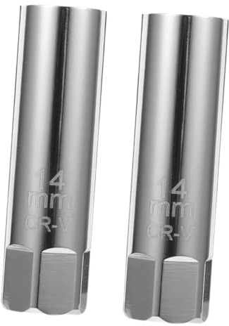 BESTYASH 2 pezzi Chiavi per Candela Auto Strumenti per Rimozione Candela con Design Magnetico Adatti per e Pratici e Resistenti per Manutenzione Auto