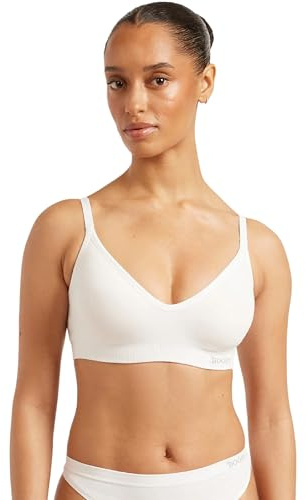 Boody Wireless T-Shirt Bra - White/M