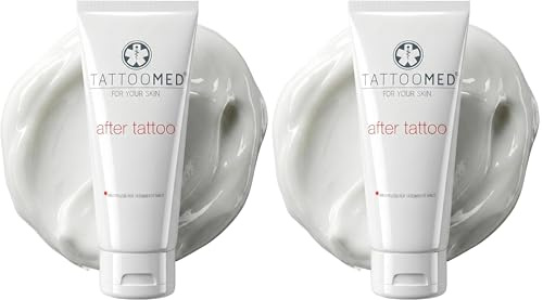 TattooMed After Tattoo - Tattoo-Pflege für Tätowierte Haut, 100ml (Packung mit 2)