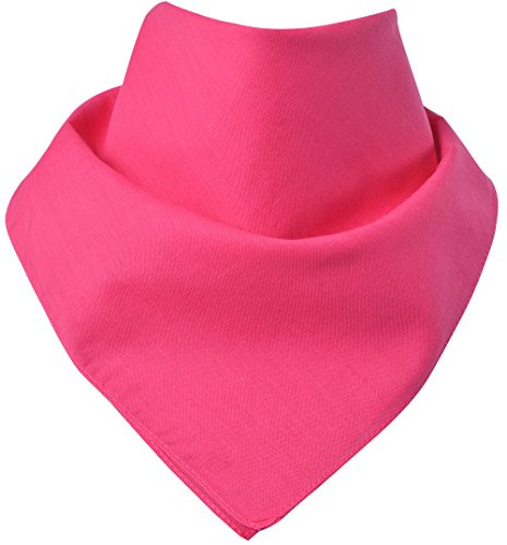 Miobo - Halsband/halsduk, 100 % bomull, en storlek, En rosa, M