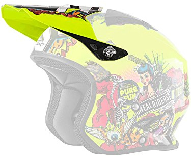O'NEAL | Motorrad-Helm-Ersatzteile | Enduro Motorrad | Ersatzschirm Slat Helmet Crank | Visor Slat Helmet Crank | Neon-Gelb | One Size